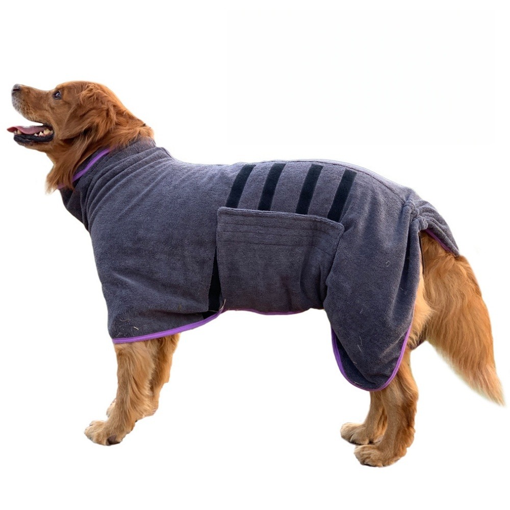 Peignoir pour chienabsorption d'eau