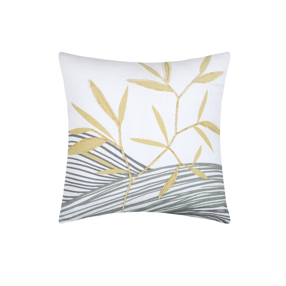 Coussin youki 40x40cm moutarde