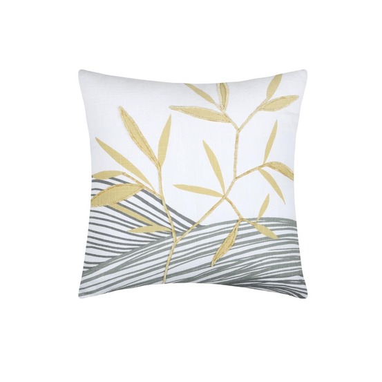 Coussin youki 40x40cm moutarde