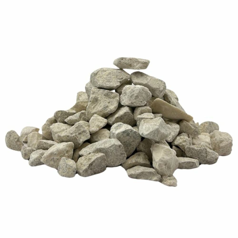 Pack 6m² gravillon eco blanc/gris/beige calcaire ø 6/14 mm (12 x sac de 25kg +/- 300kg ) - livraison standard