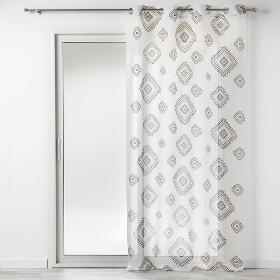 Panneau a oeillets rideau voile kasabella