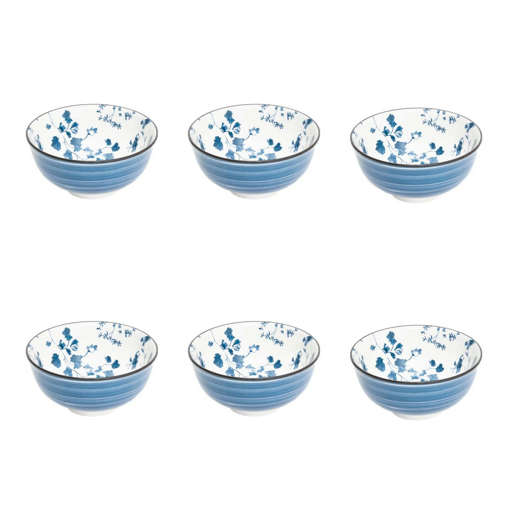 Lot de 6 coupelles en porcelaine 