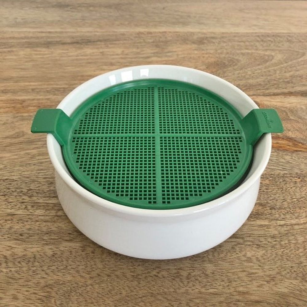 Coupelle de germination pour graines à mucilage