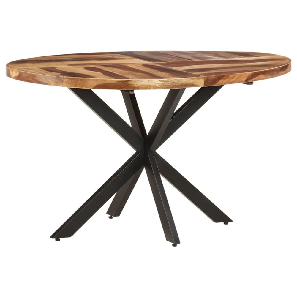 Table de salle à manger 140x80x75 cm bois d'acacia massif