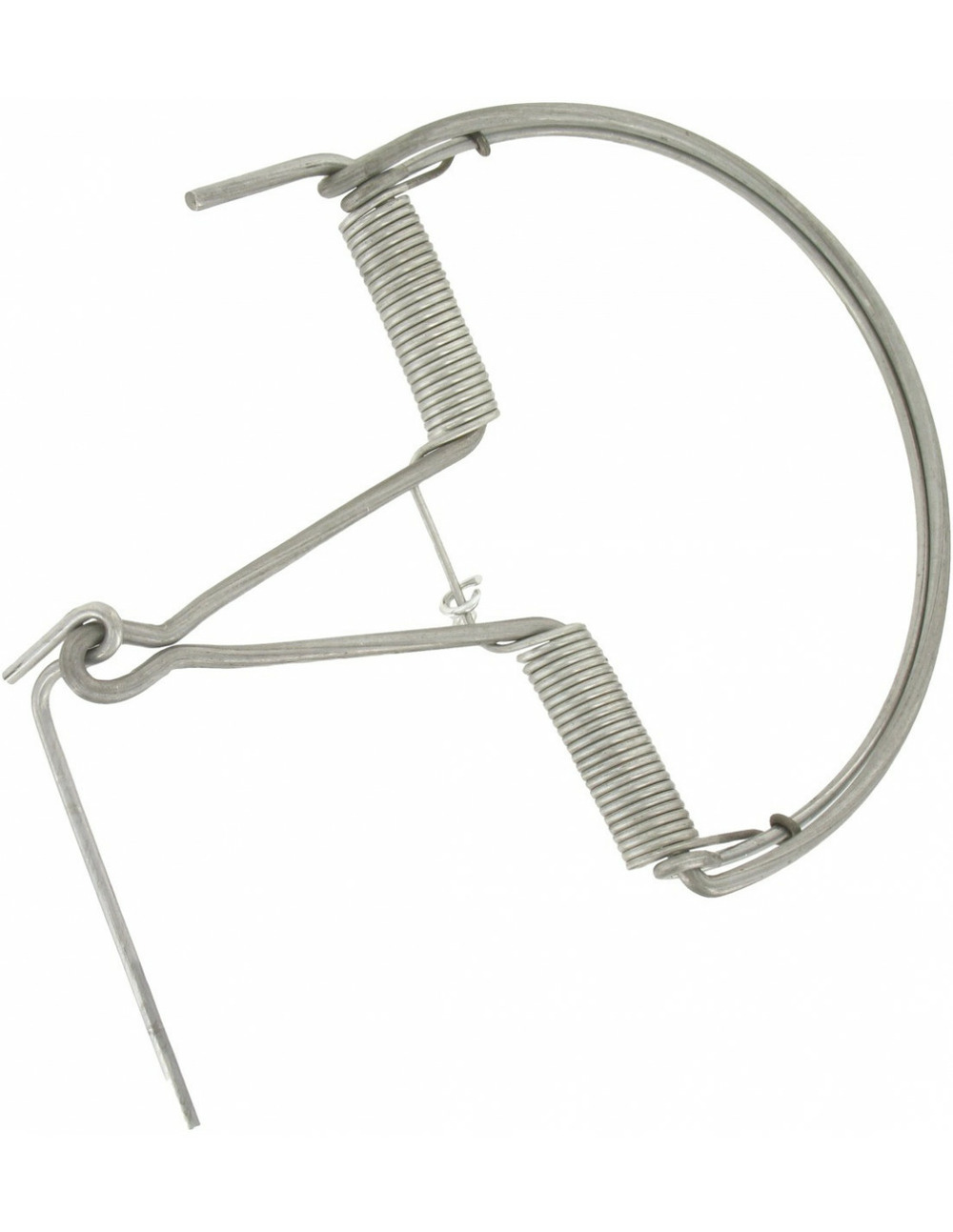 Piège pour nuisible a fils galvanisé 17cm - lucifer