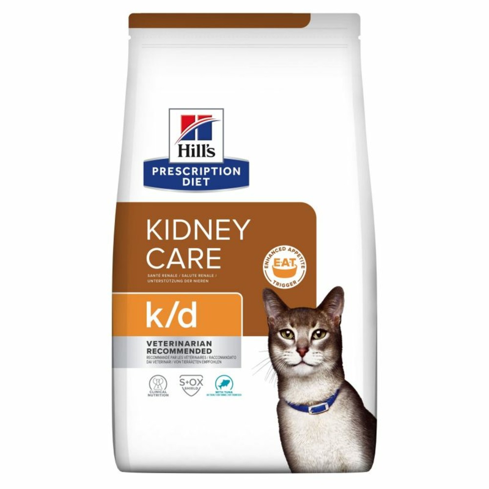 Croquettes chat adult prescription diets k/d kidney care (thon) - hill's 1,5 kg