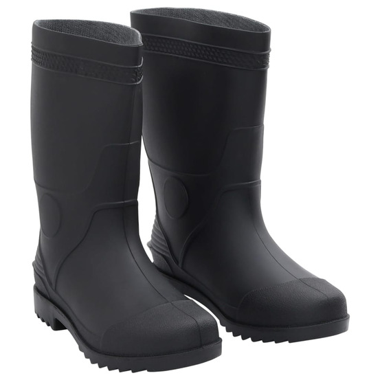 Bottes de pluie noir taille 41 pvc