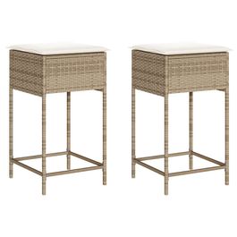 Tabouret de bar pour Jardin Alia en polyrotin Noir |Rouge rubis | Leroy Tabouret de bar pour Jardin Alia en polyrotin Noir |Rouge rubis | Leroy