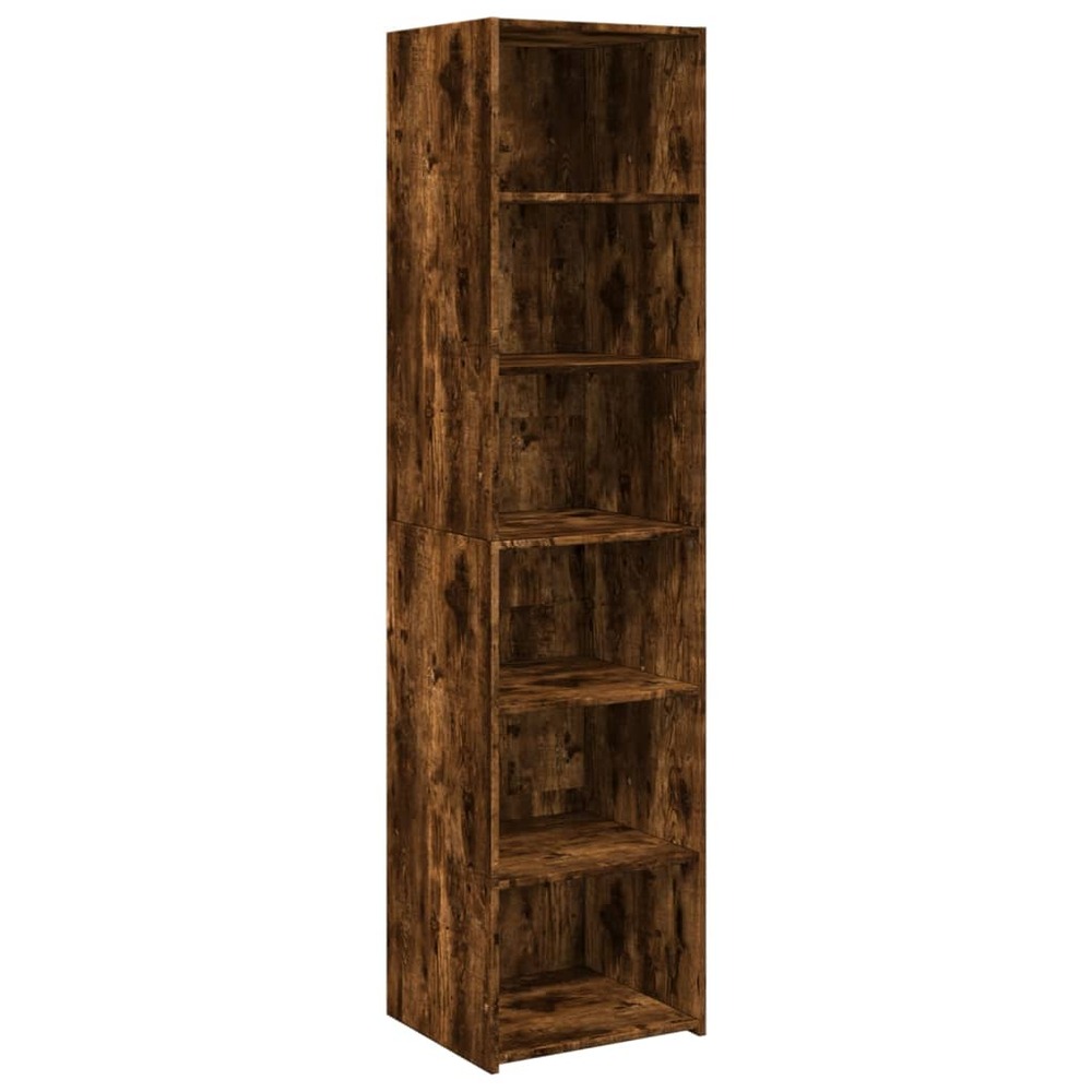 Buffet bahut commode armoire meuble de rangement organisateur cuisine salle de séjour salon haut 45 x 41 x 185 cm bois d'ingé