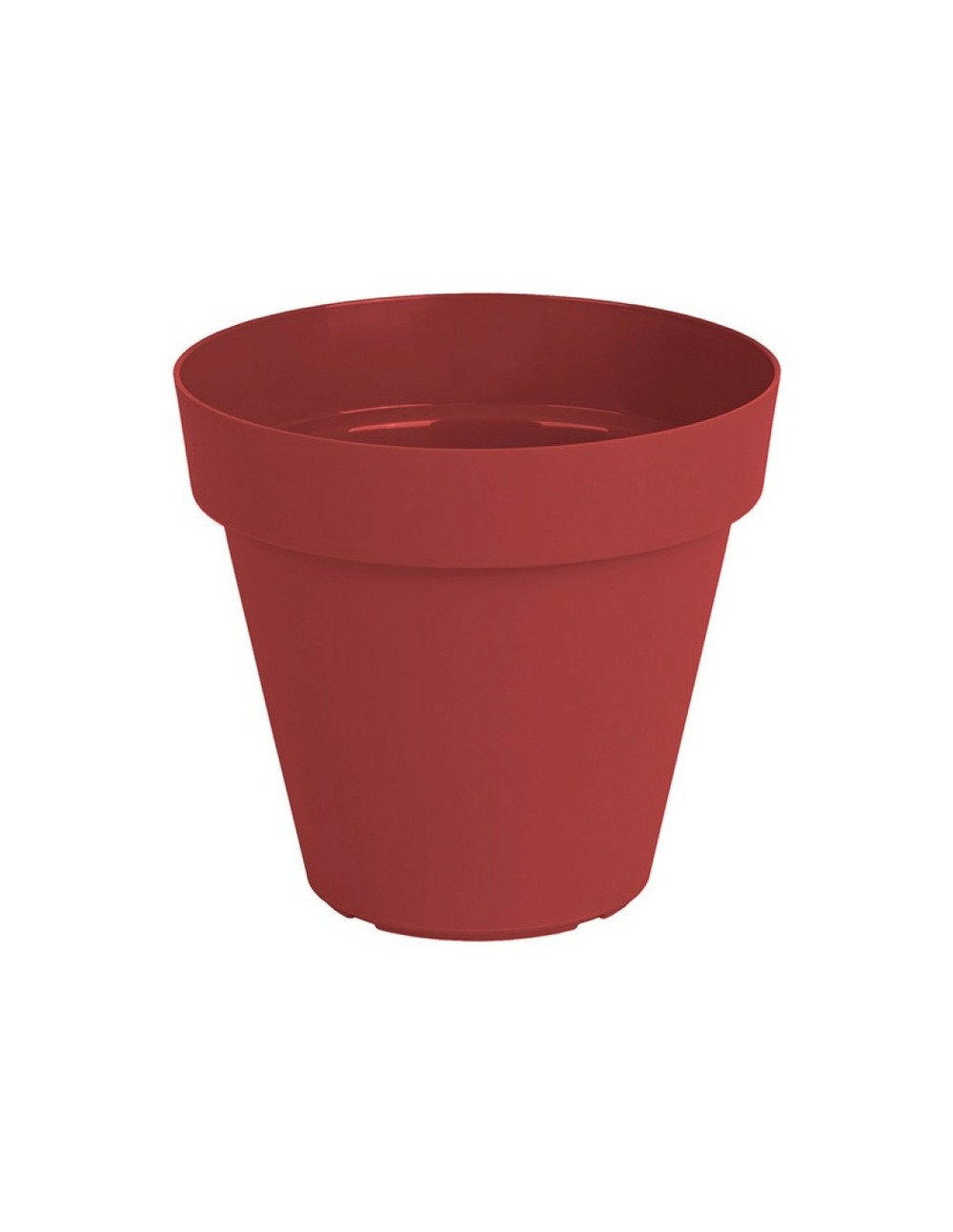 Pot capri 40cm rouge fonce