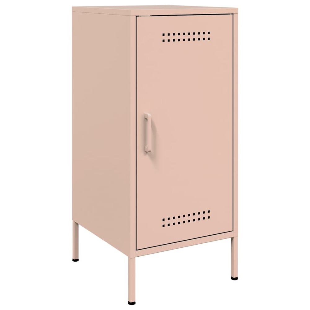 Buffet rose 36x39x79 cm acier