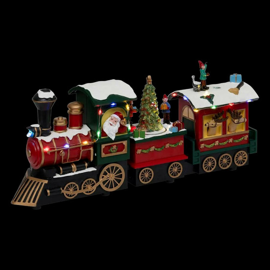 Village de noël lumineux