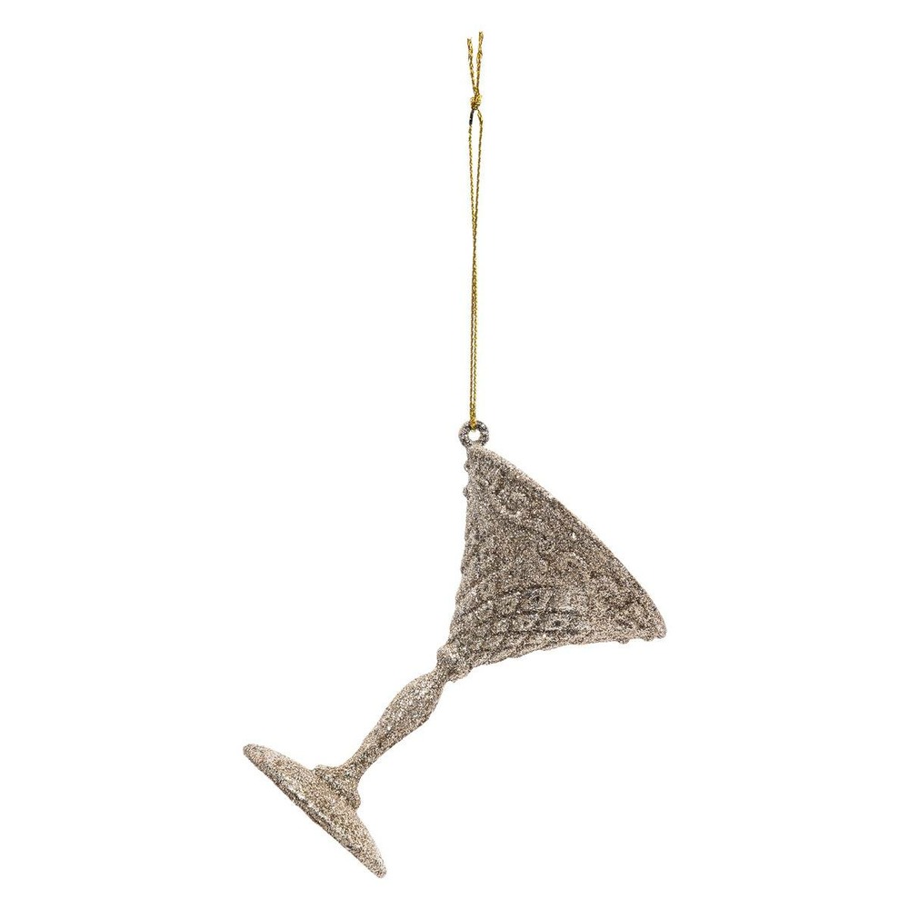 Sujet de noël plastique coupe doré