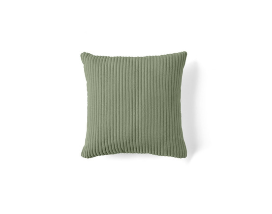 Selma - coussin - en velours côtelé - 40x40 cm