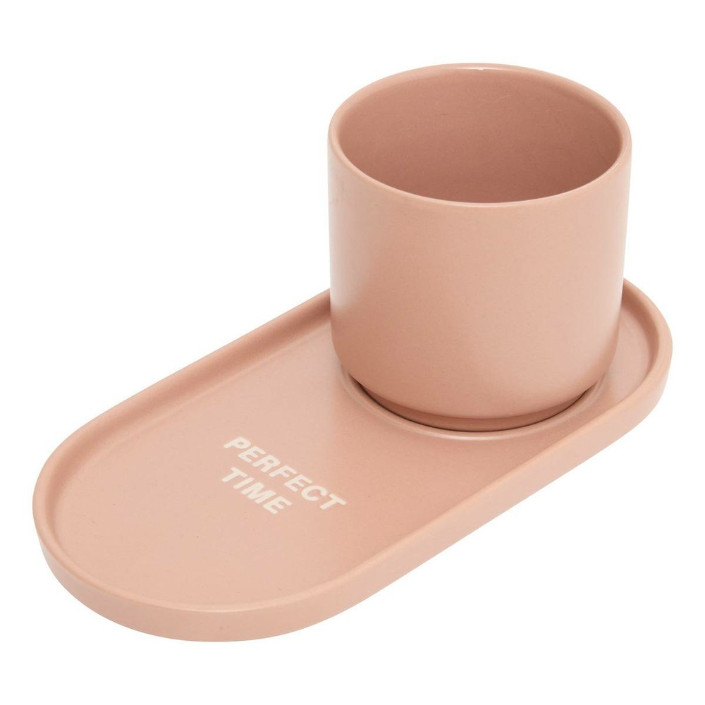 Coffret de 2 tasses avec coupelles casa sienna 24cl