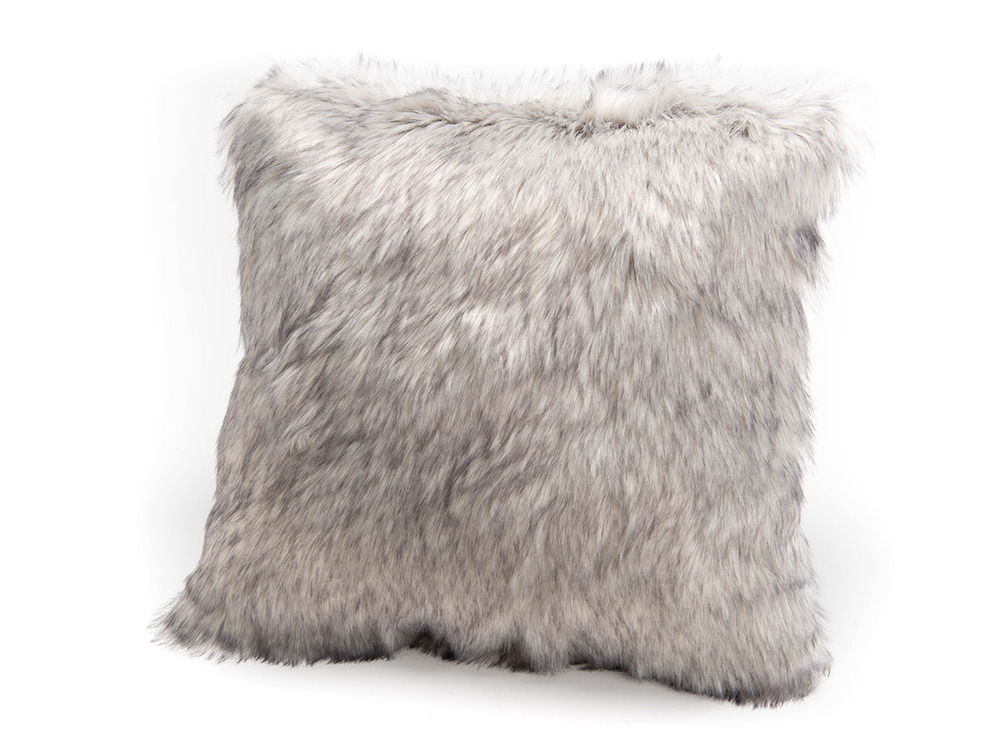 Coussin oslo gris perle 50 x 50 cm
