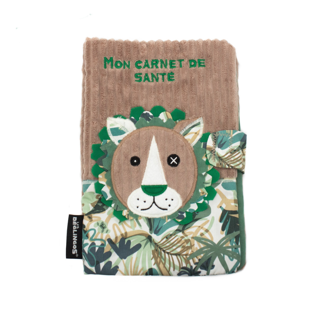Protège carnet de santé jélékros le lion