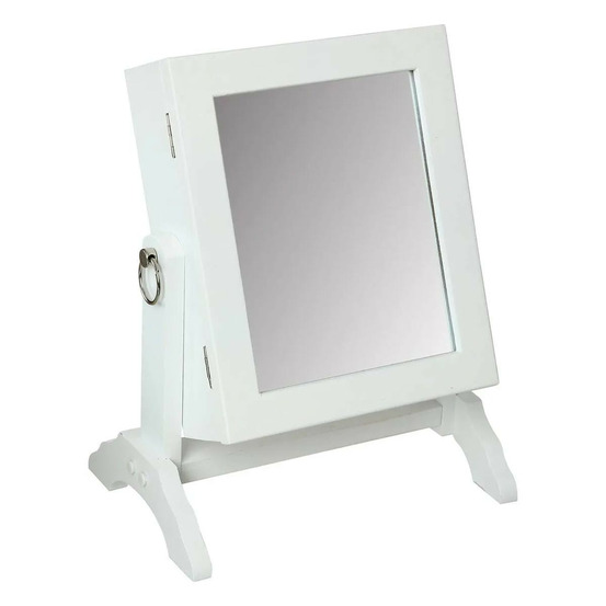 Armoire à bijoux avec miroir