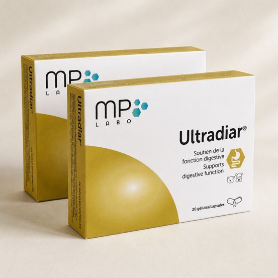 Pack de 2 ultradiar - soutien digestif, selles molles & gaz pack/2