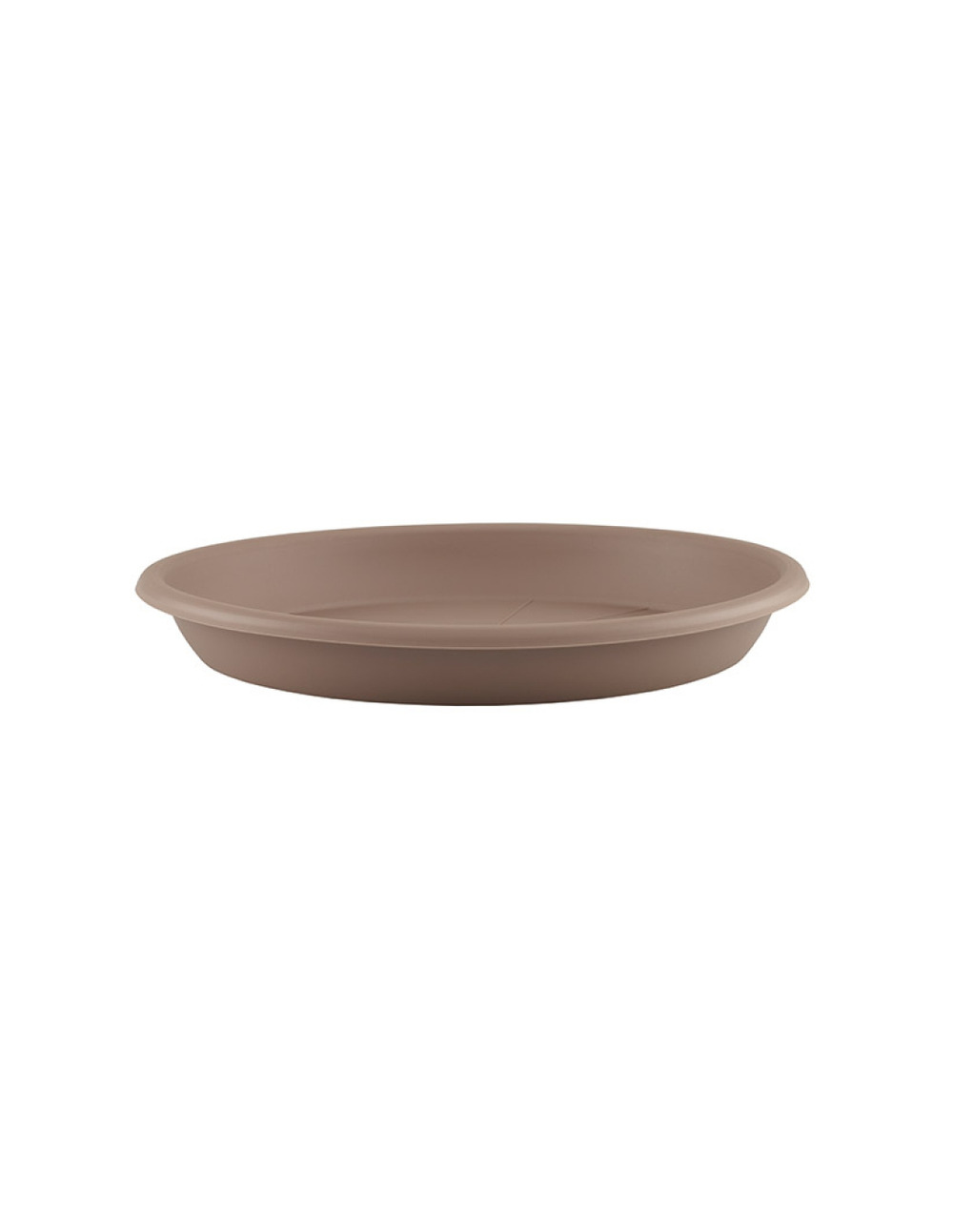 Soucoupe pot de fleur rond 35cm taupe - eda