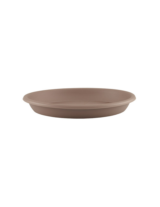 Soucoupe pot de fleur rond 35cm taupe - eda