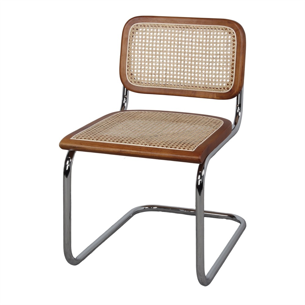 Chaise en fibres naturelles avec un style contemporain - modèle 053 - marron