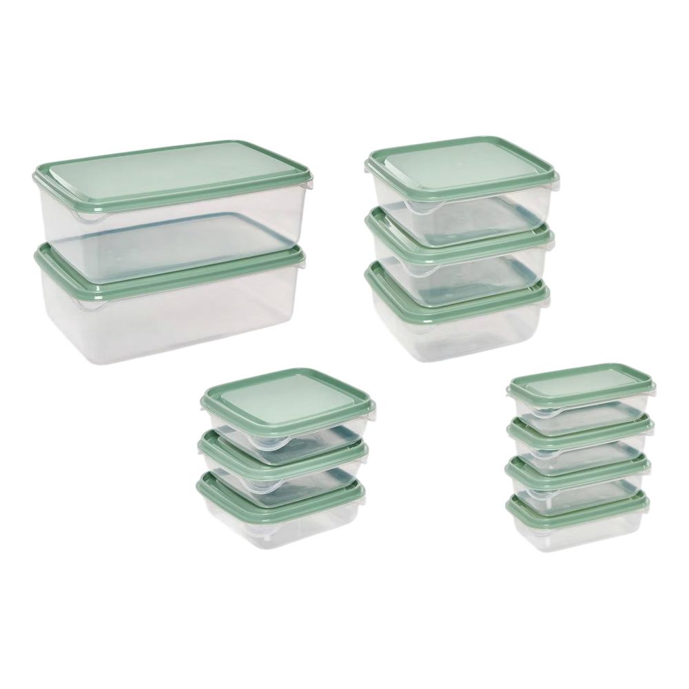 Lot de 12 boîtes de conservation 