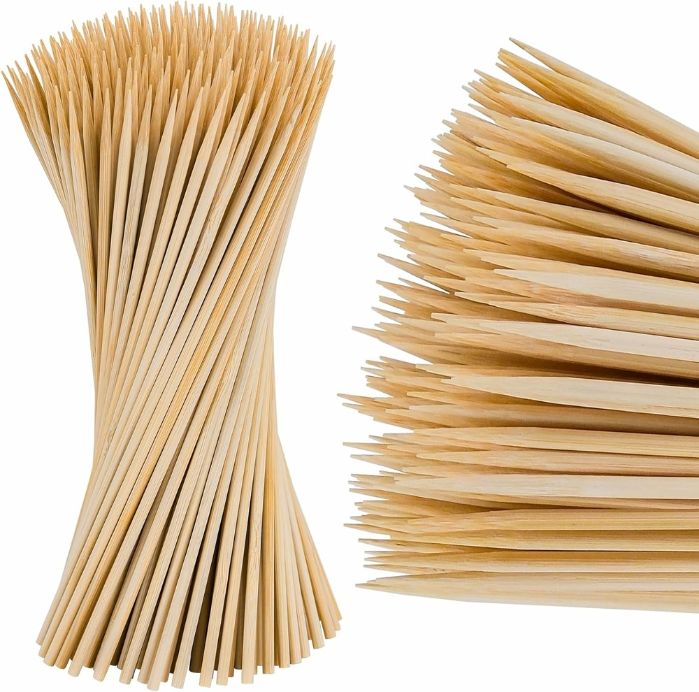 200 brochettes en bois de bambou, adaptées à plusieurs scénarios