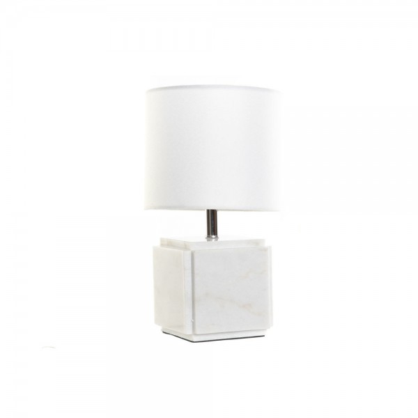 Lampe de bureau  blanc polyester métal marbre 220 v doré 50 w