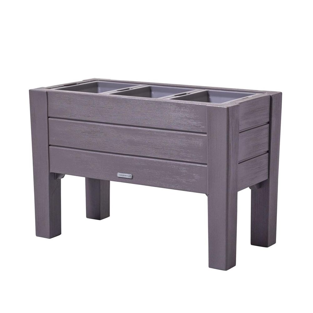 Carré potager lakewood cèdre foncé