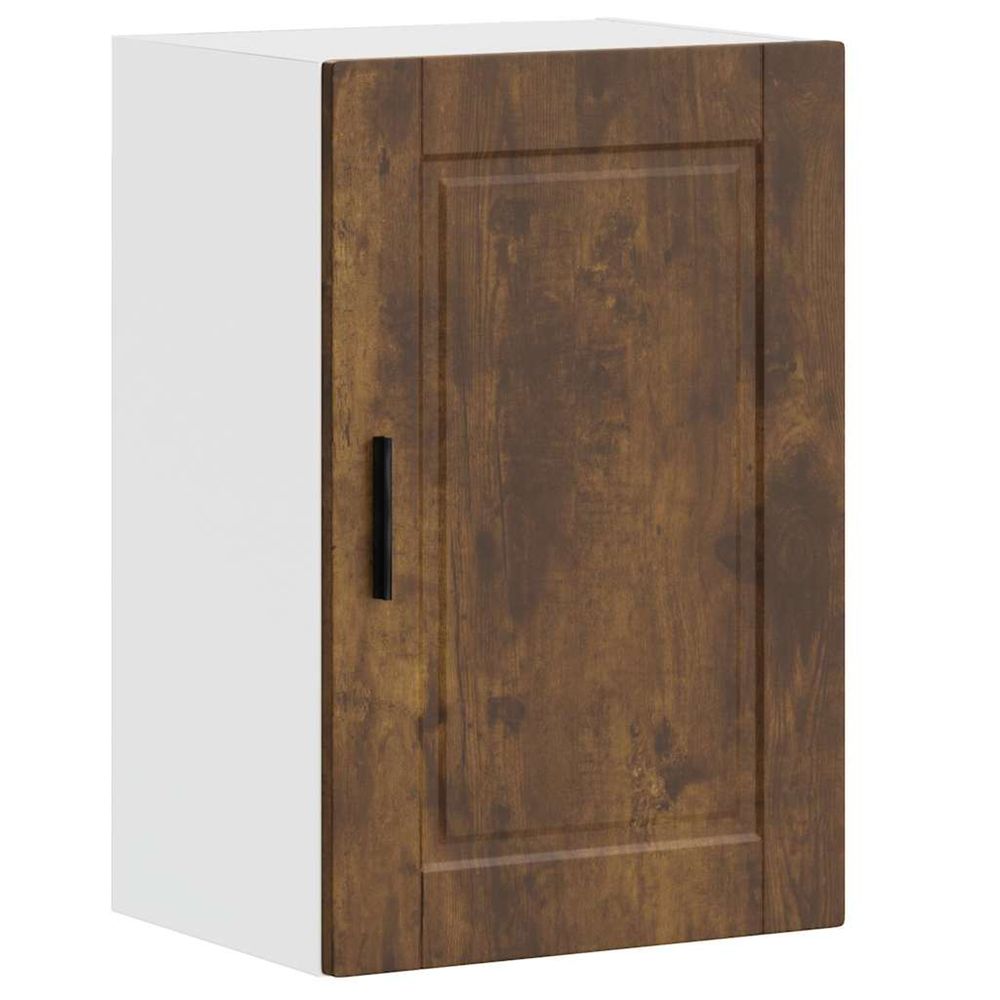 Armoire murale de cuisine porto chêne fumé bois d'ingénierie