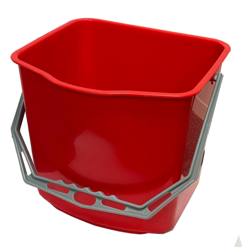 Seau 15l rouge pour chariot 005 - guialto