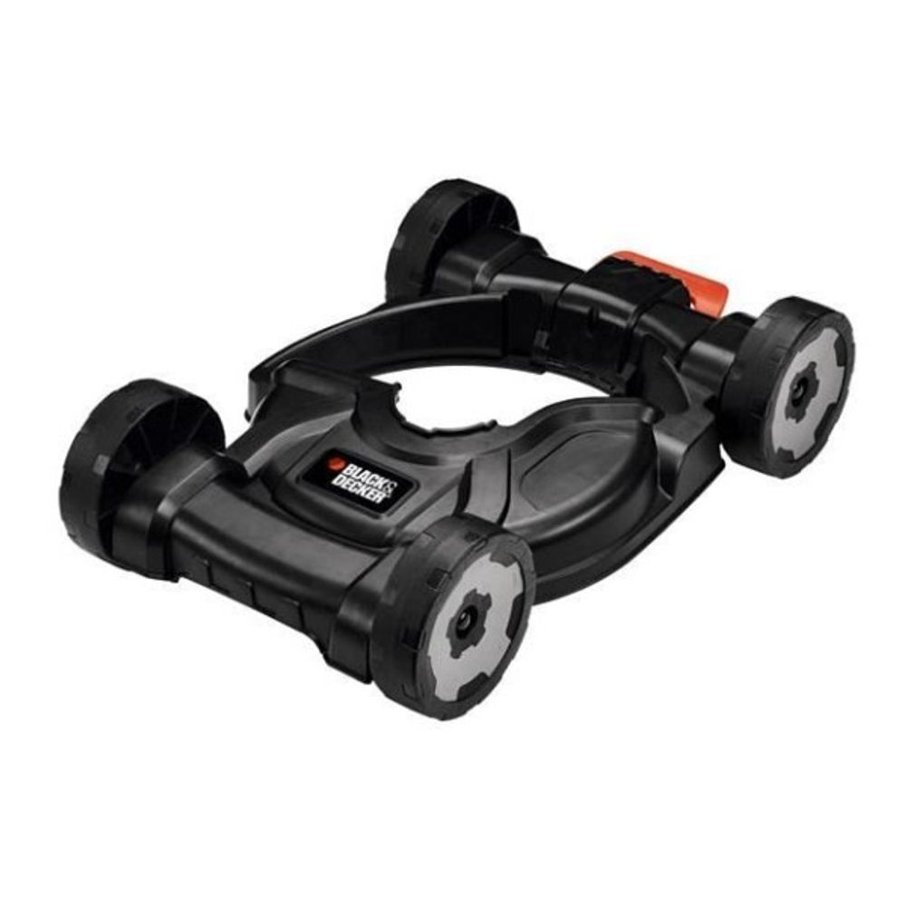 Socle de tonte 4 roues - - cm100 - 28-30cm - noir