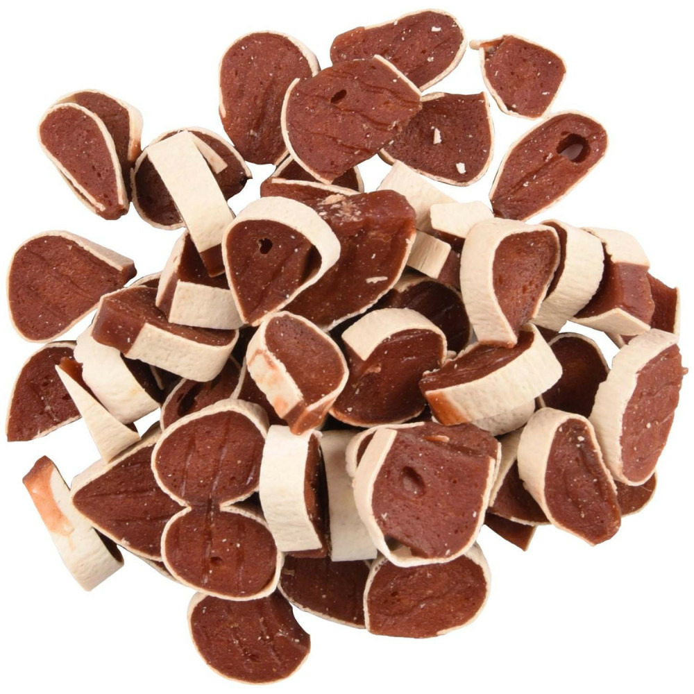 Friandise canard et poisson rouleaux de sushi hapki bbq pour chien 85 g san