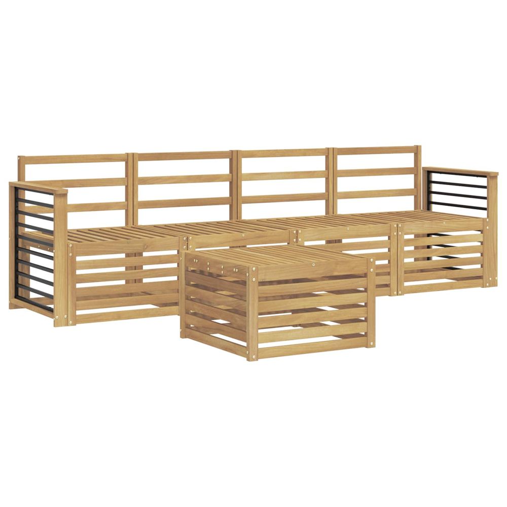 Ensemble de canapés d'extérieur 5 pc
