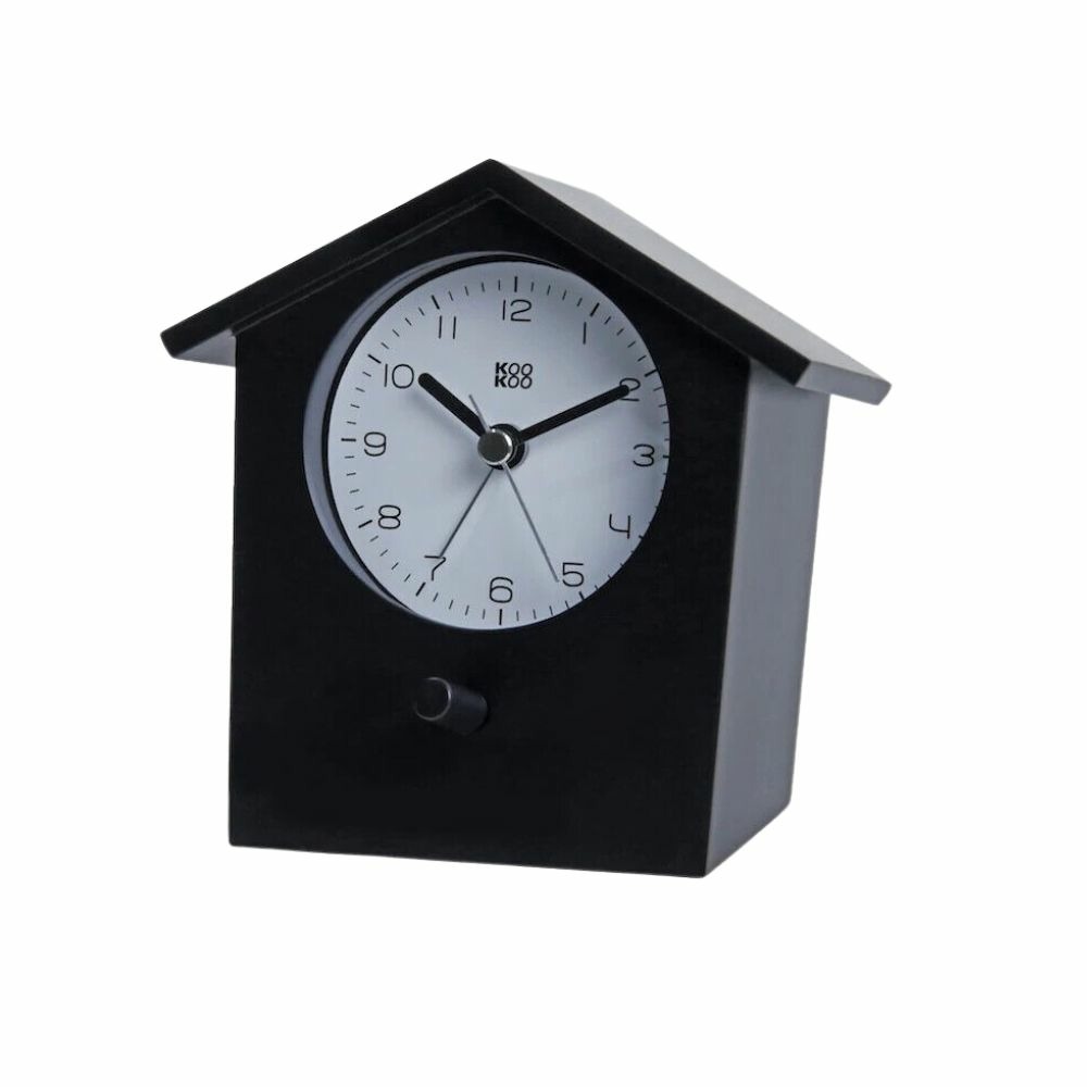Horloge earlybird kookoo - noir