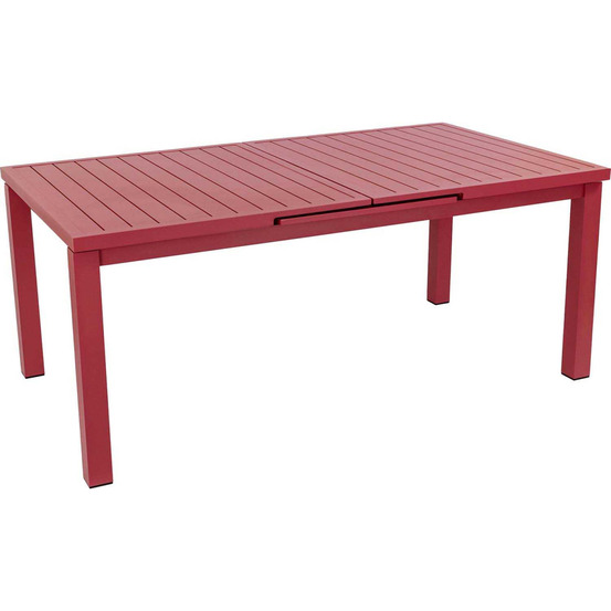 Table en aluminium extensible 8 à 10 personnes santorin terracotta
