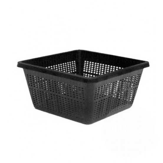 Panier pour bassin, lot de 5, 19 x 19 x 10 cm - pour plantes aquatiques