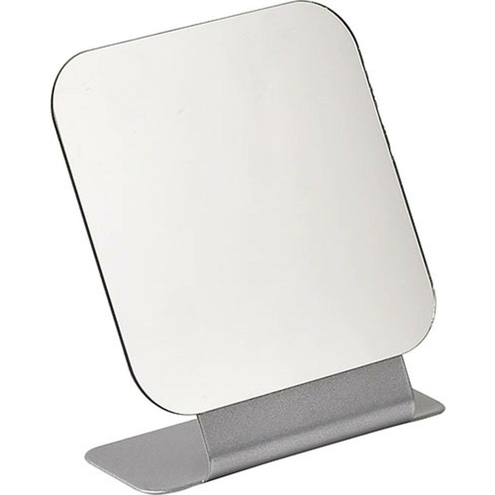 Miroir metal carre - argent