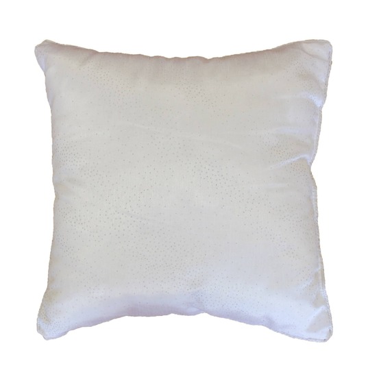 Coussin passepoil shantung scintille