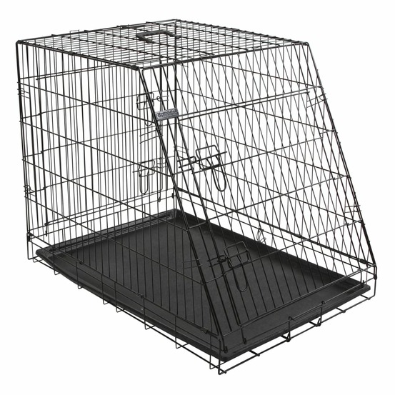 Cage pour chien 76x54x64 cm noir