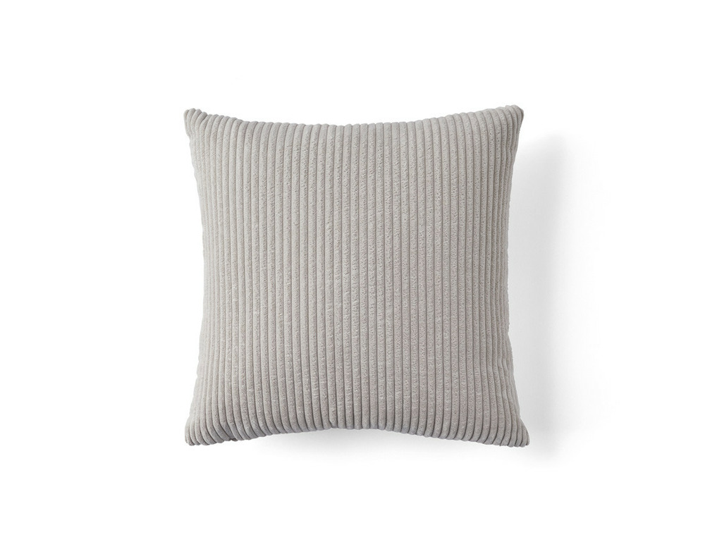 Selma - coussin - en velours côtelé - 50x50 cm