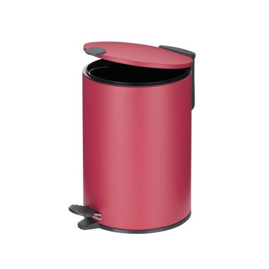 Poubelle à pédale 3l mats - 23618