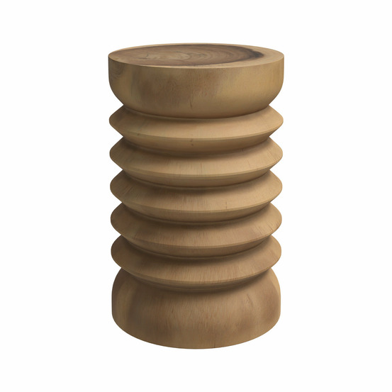 Lewa-tabouret rond en bois de suar d30 cm