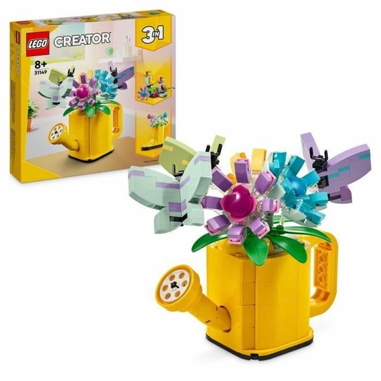Lego creator 3 en 1 les fleurs dans l'arrosoir