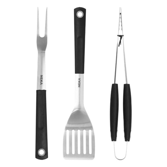 Lot de 3 ustensiles en inox