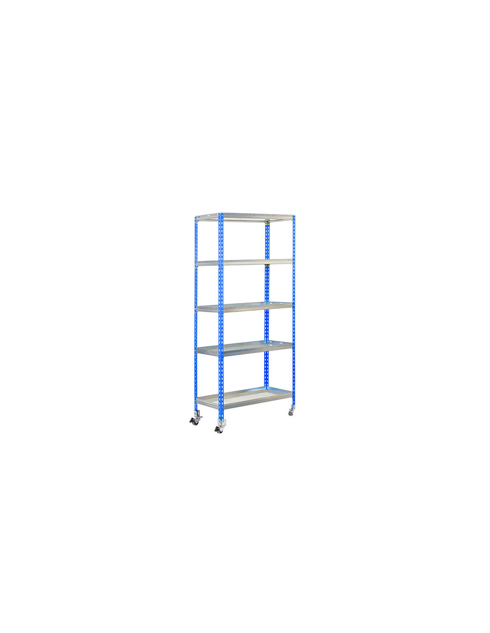 Etagère simongarden click mob. 5/500 bleu/galva bleu/galva 1875x900x500 - simonrack