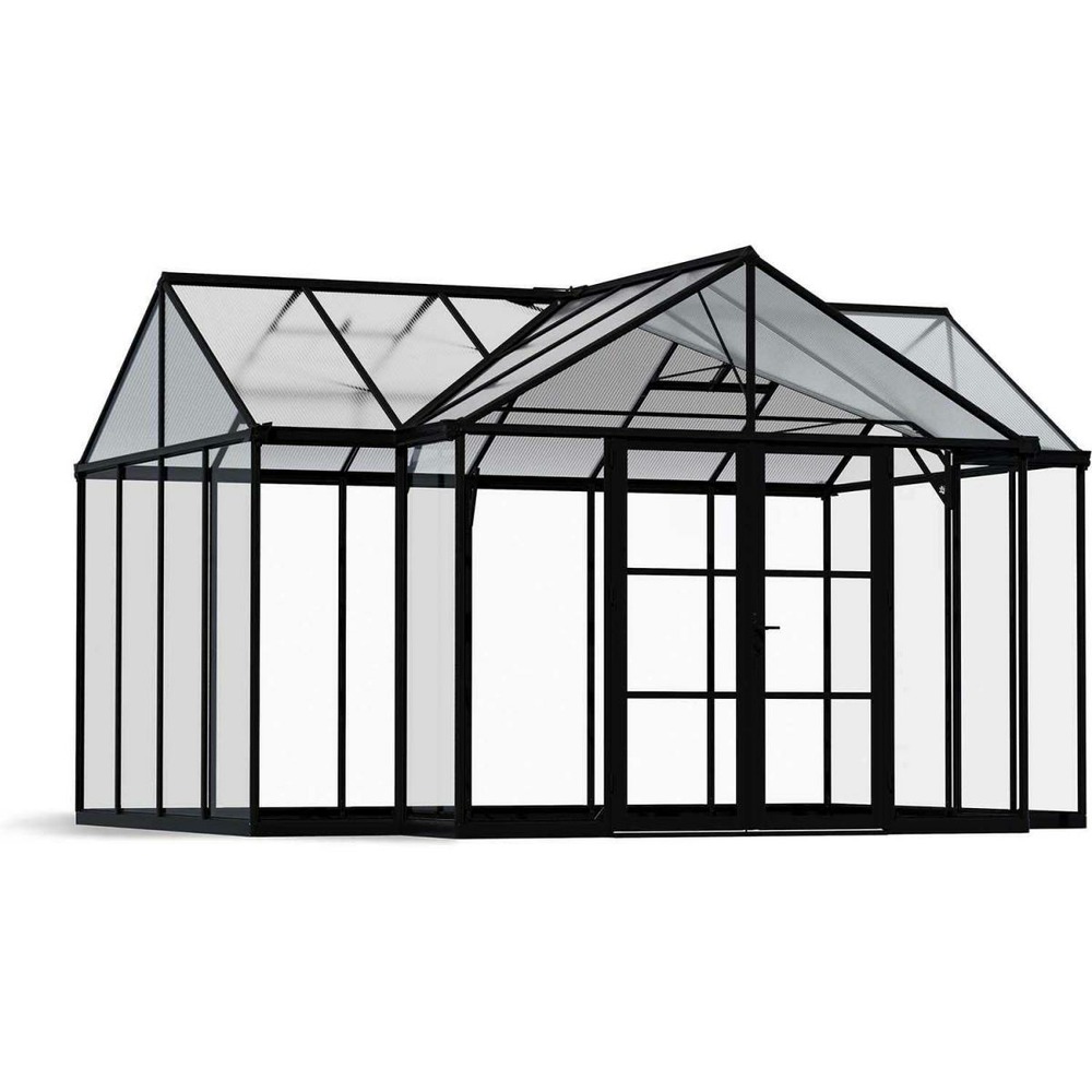 Serre de jardin en aluminium et polycarbonate triomphe