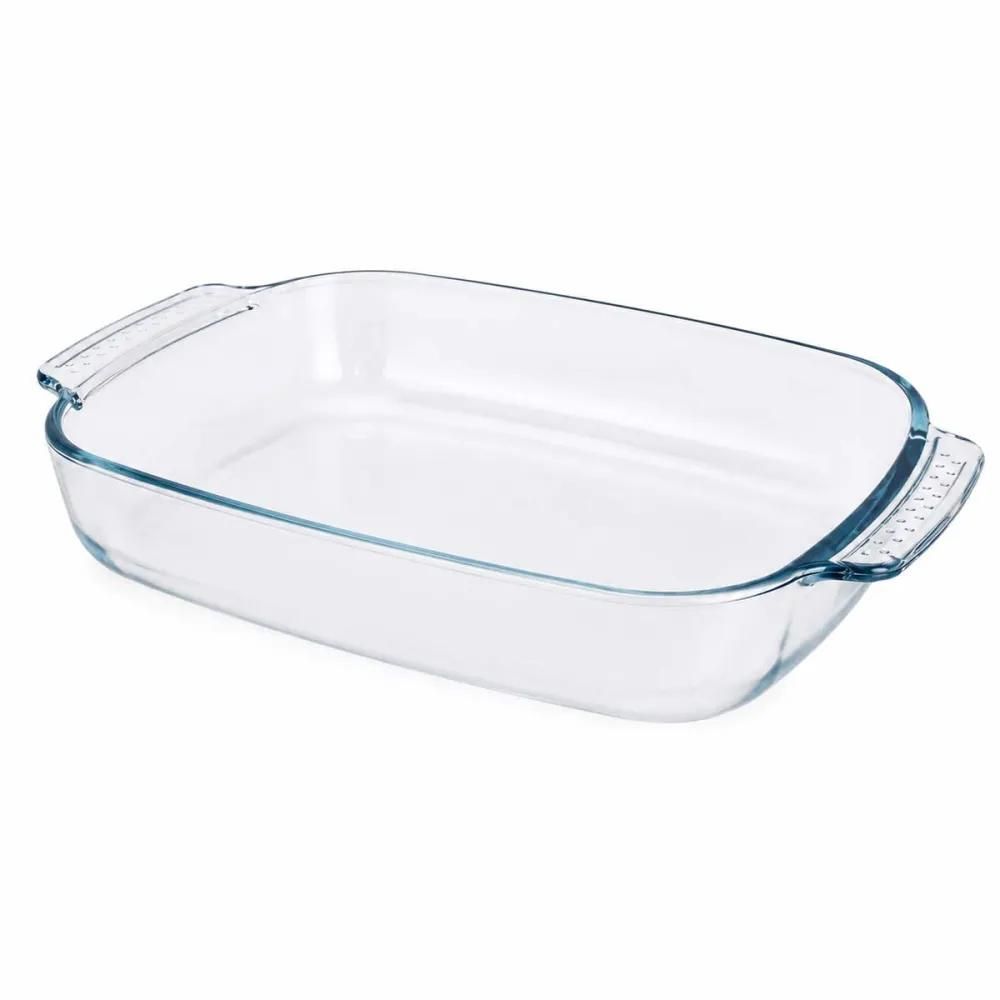 Lot de 3 plats à four en verre trempé