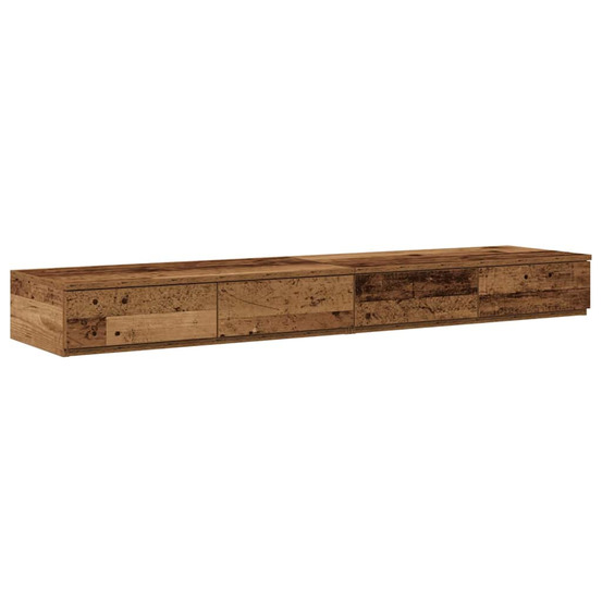 Tiroirs de lit avec tiroir bois ancien 160 x 36,5 x 16,5 cm